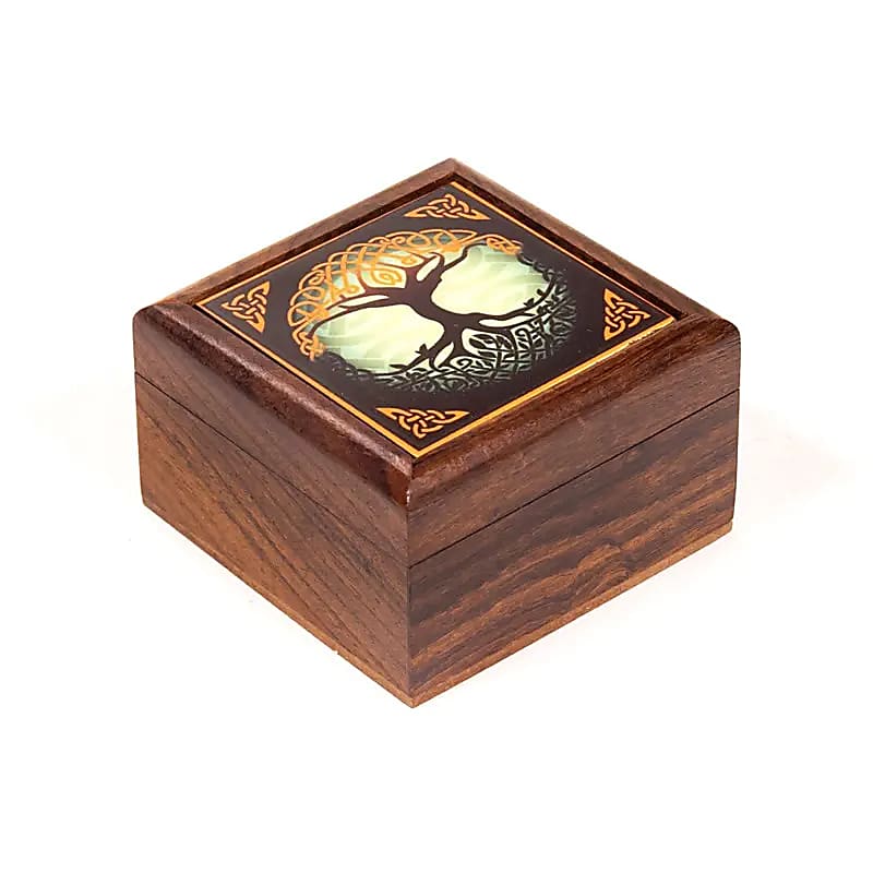Scatola per gioielli albero della vita