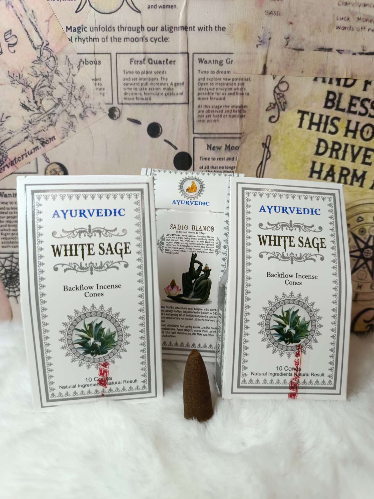 Incensi a Cono per Fontane