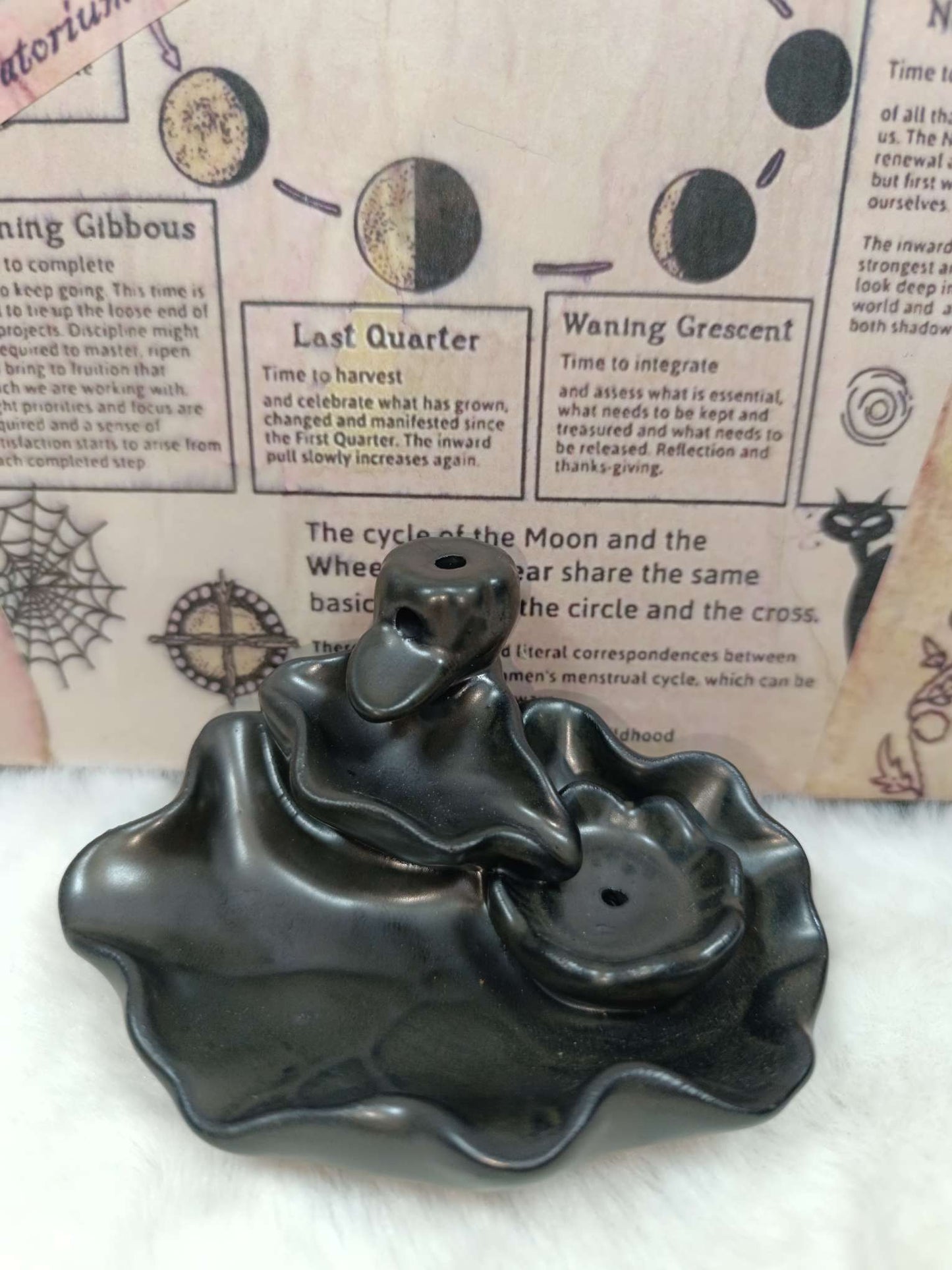 Brucia Incenso a Cascata Laghetto Loto