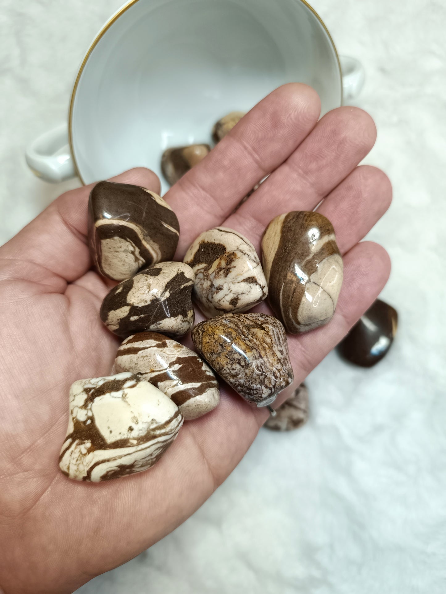 Diaspro Zebra Burattato