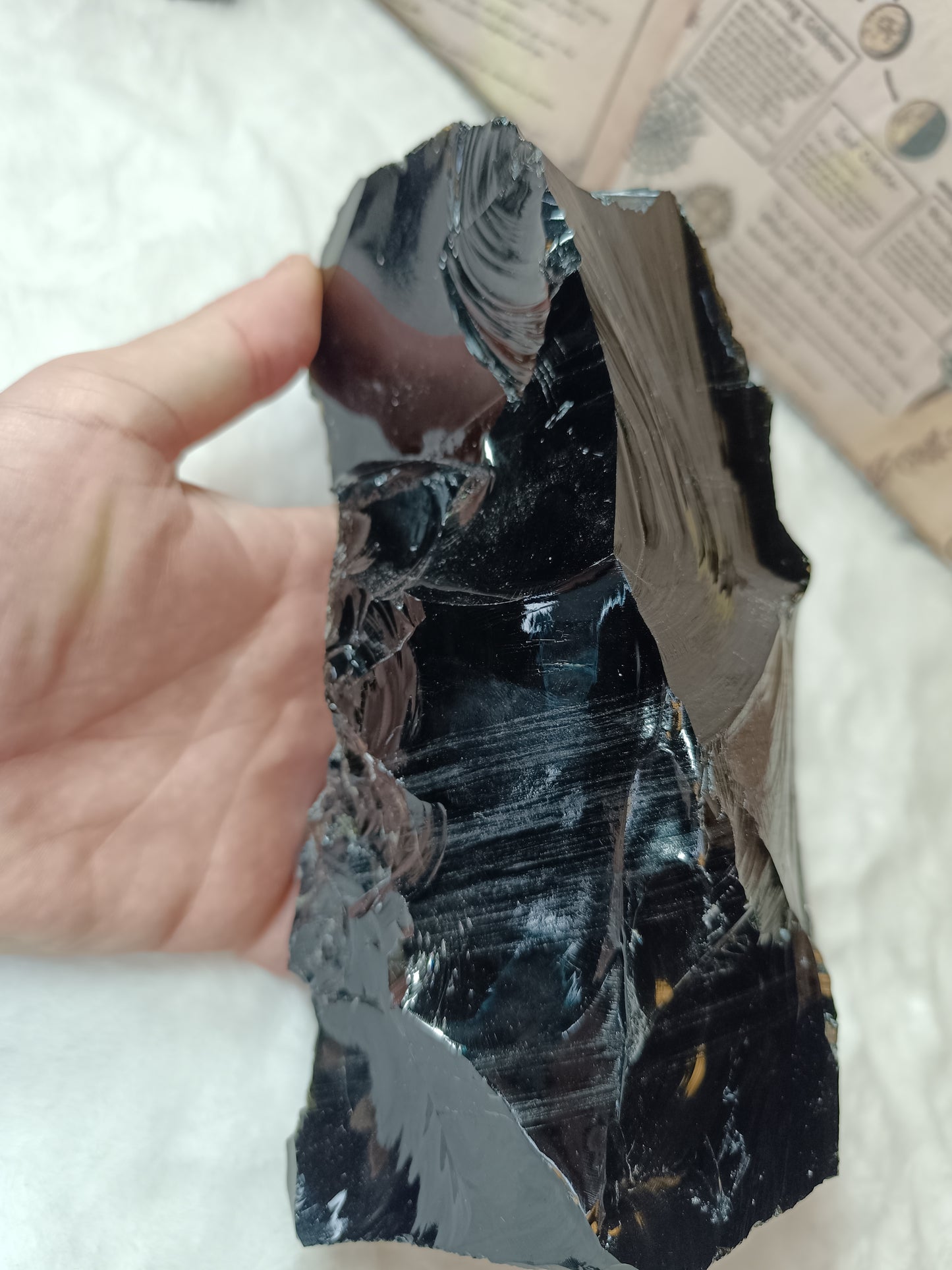 Blocco di Ossidiana Grezza