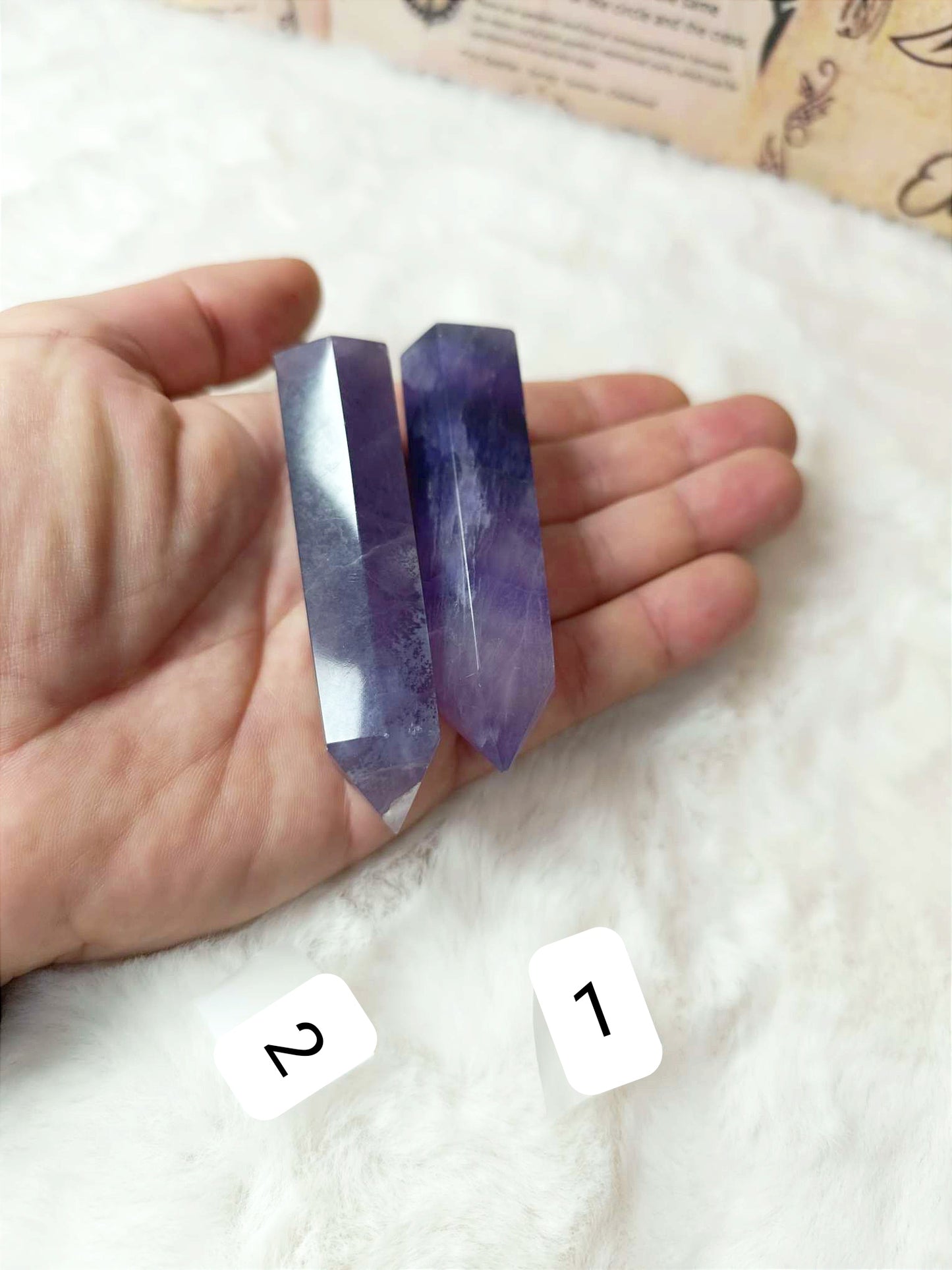 Torre in Fluorite Viola