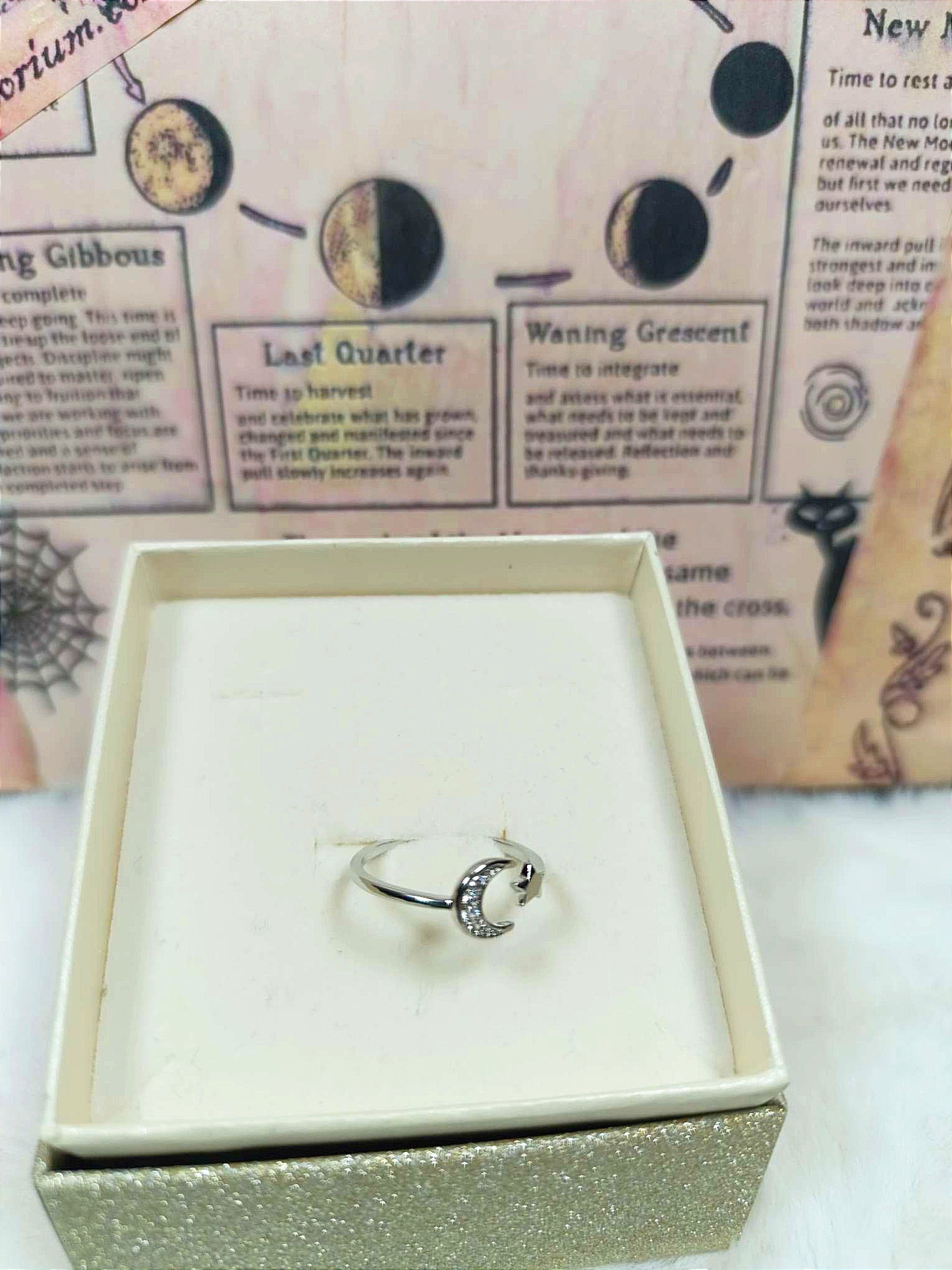 Anello Stella e Luna