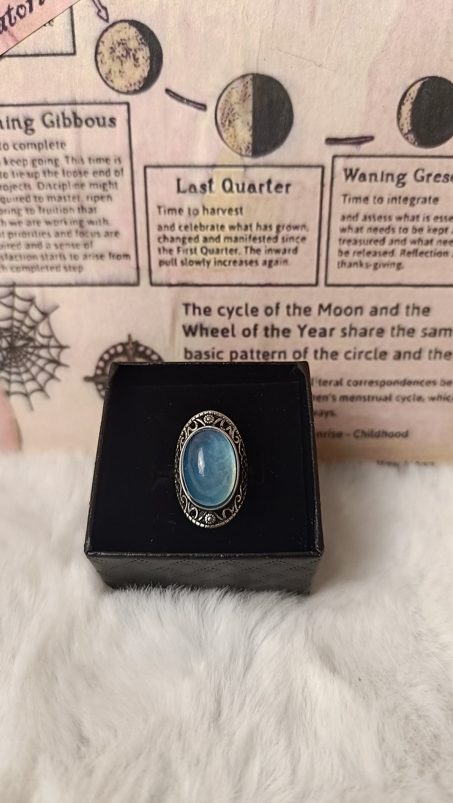 Anello con Acquamarina