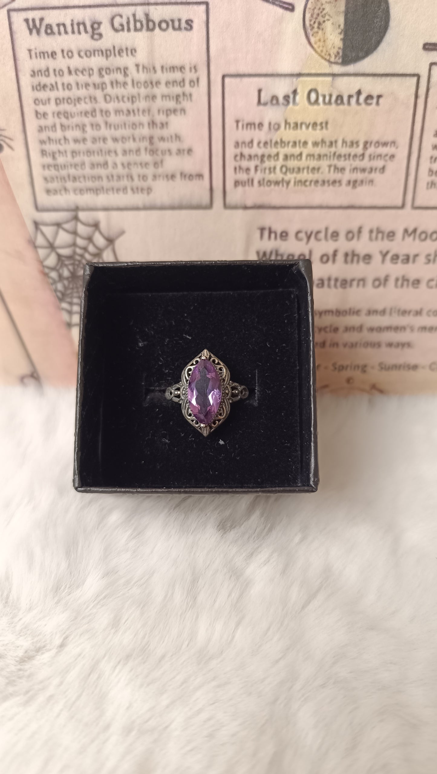 Anello in Argento 925 con Ametista