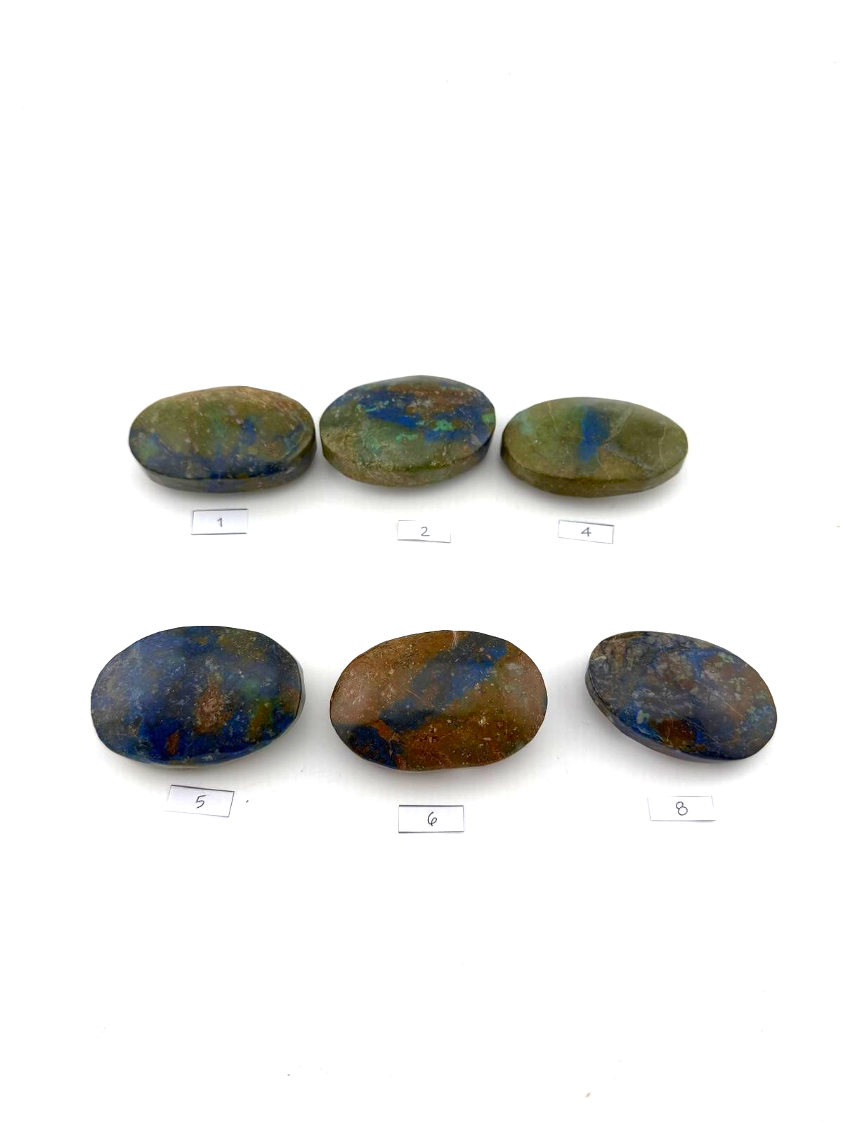 Palmstone crisocolla + lapislazzuli