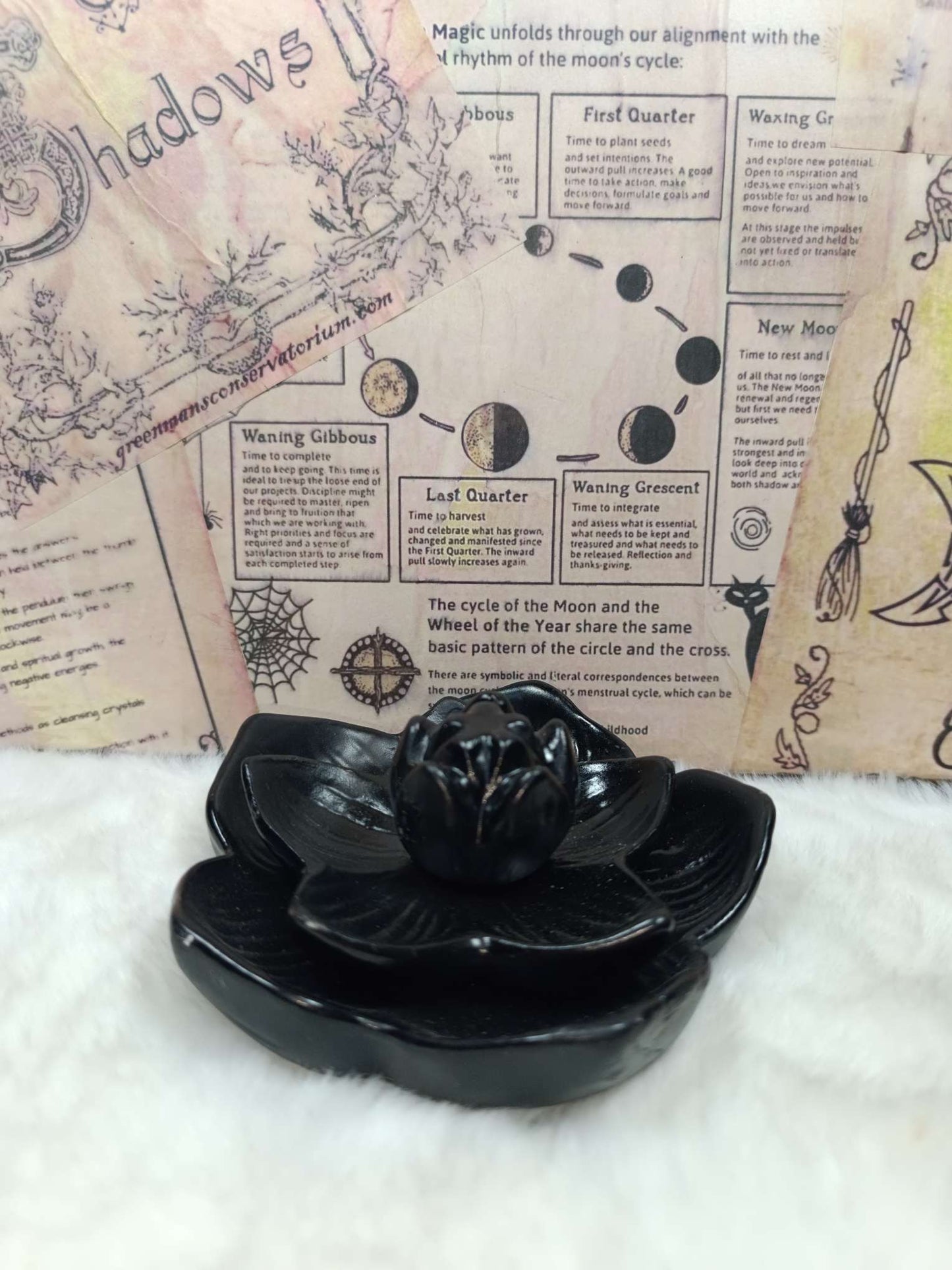 Brucia Incenso Fontana Fiore di Loto