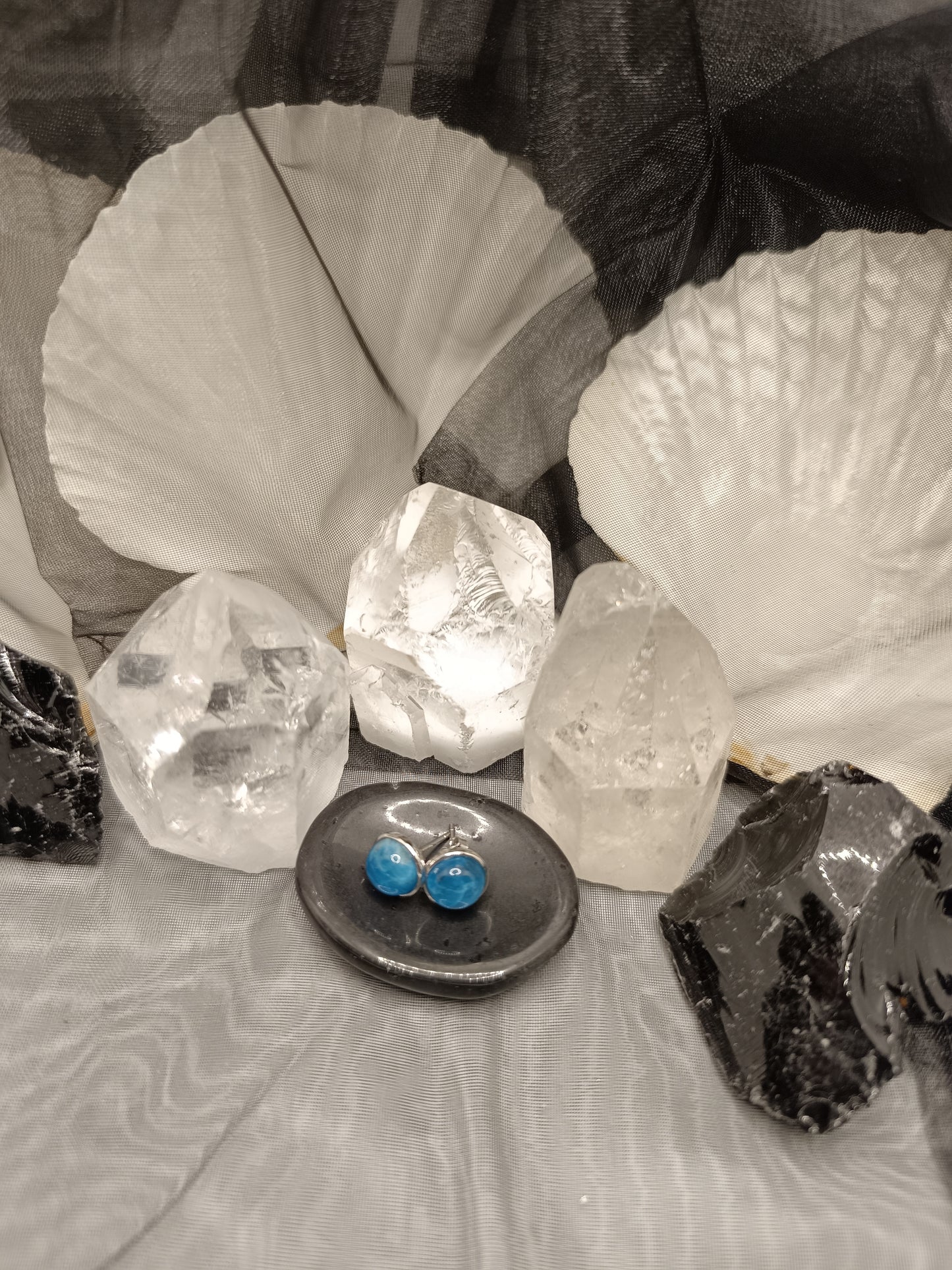 Orecchini Apatite in Argento 925