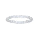 Bracciale cristallo di rocca sfaccettato