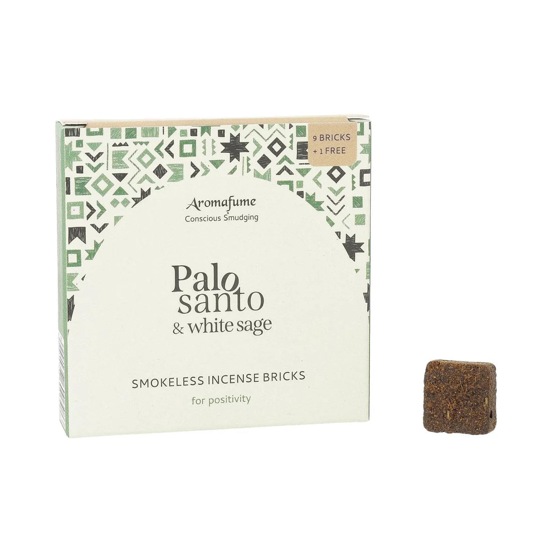 Mattoncini di incenso palo santo e salvia bianca