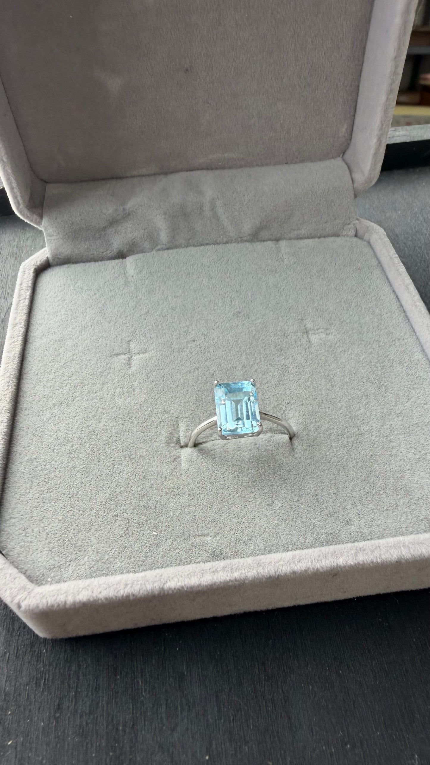 Anello arg. 925 Topazio