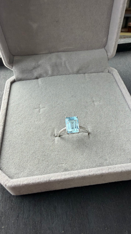 Anello arg. 925 Topazio