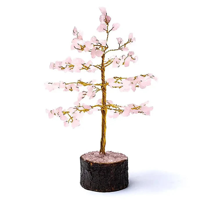 Albero di quarzo rosa