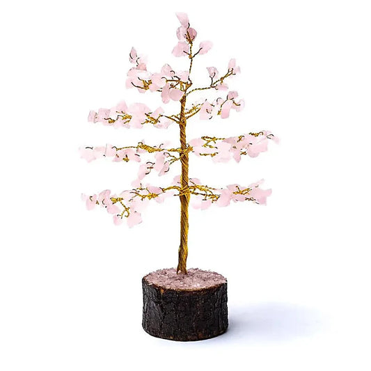 Albero di quarzo rosa