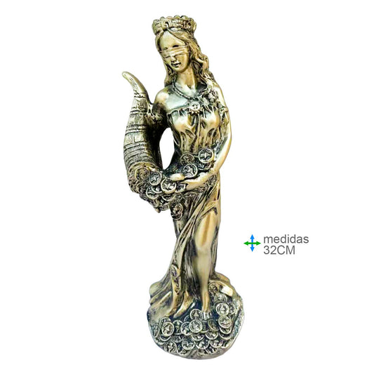 Dea della Fortuna Resina 32 cm