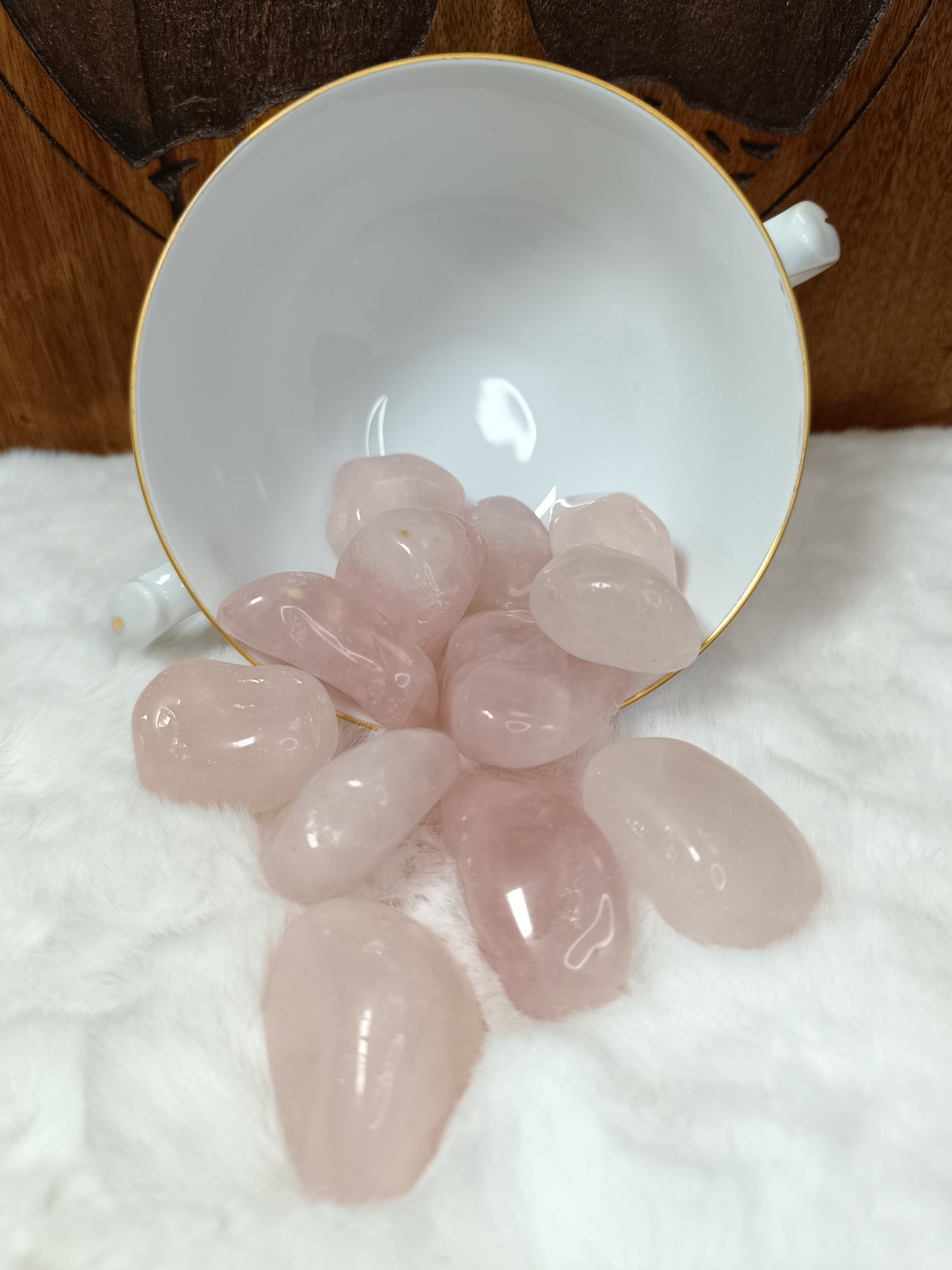 Quarzo Rosa Burattato