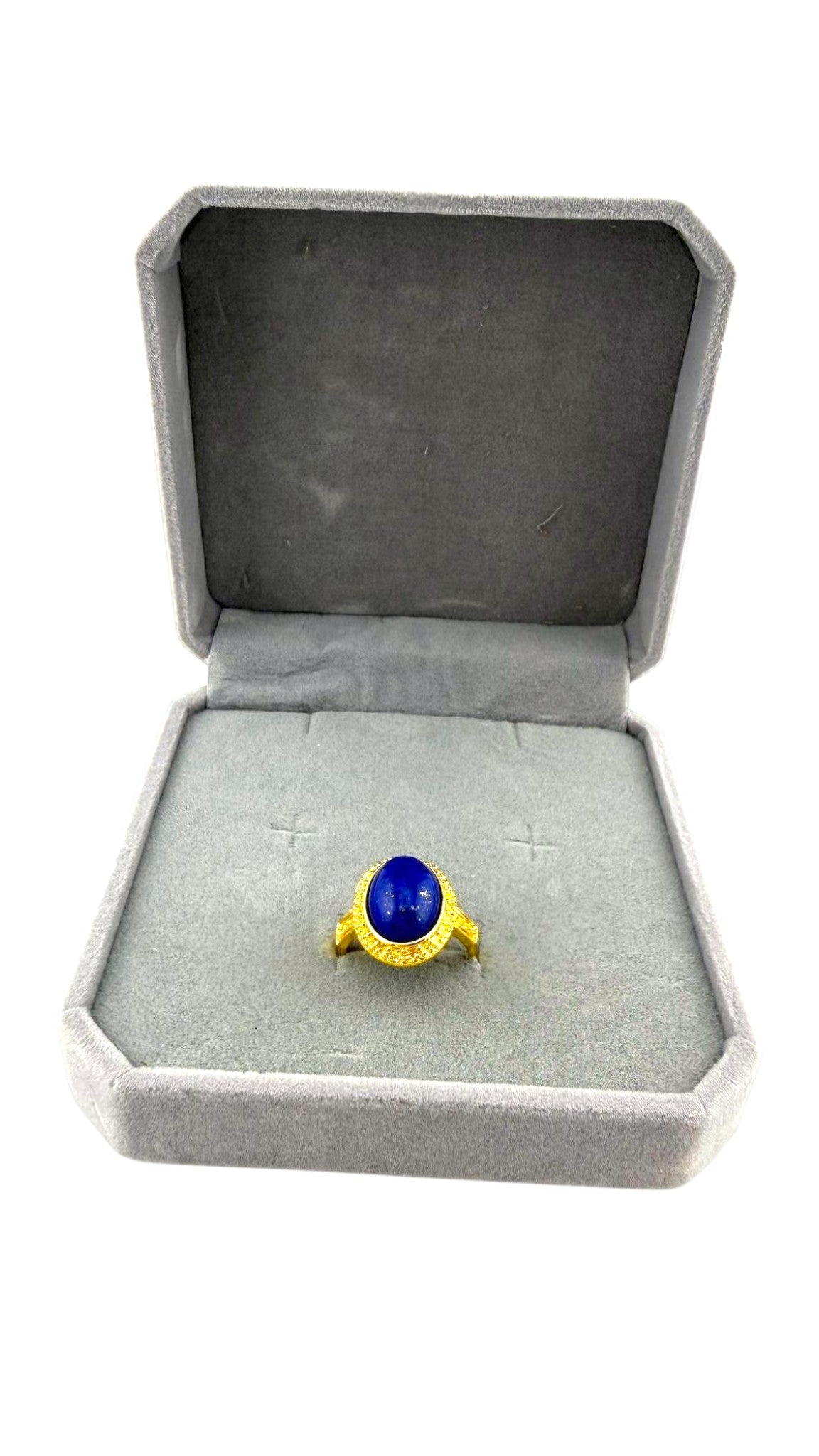Anello Lapislazzuli gold