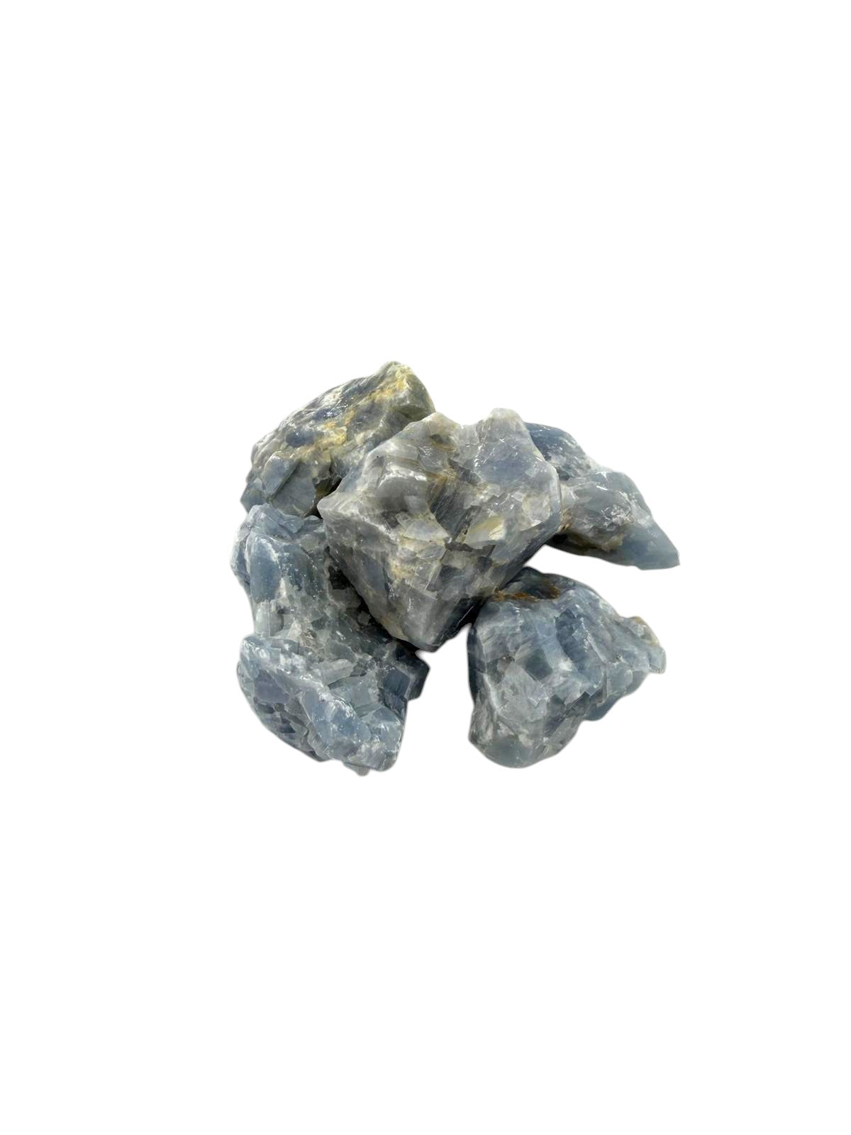 Calcite grezza blu