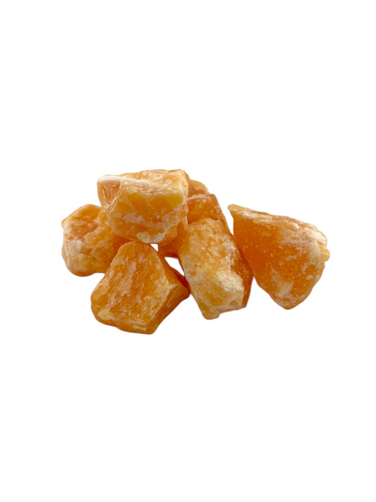 Calcite grezza orange