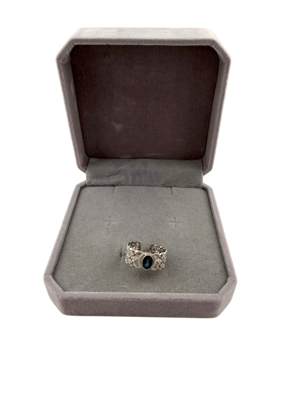 Anello topazio blue London