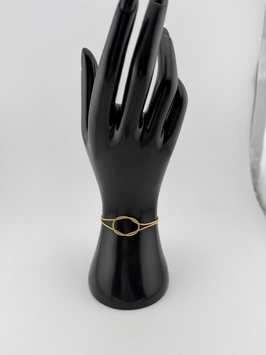 Bracciale acciao infinito