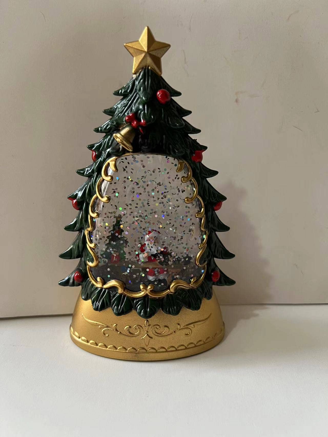 Lanterna Presepe con Acqua 9,3x5,2x14,6cm