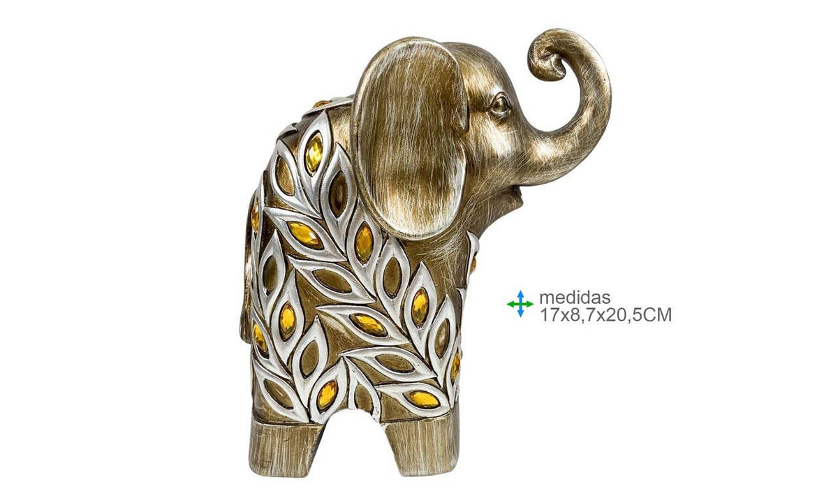 Elefante in resina 17x8, 7x20, 5cm