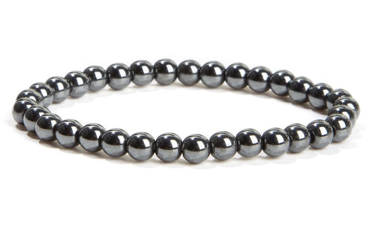 Bracciale Ematite  perle 6mm
