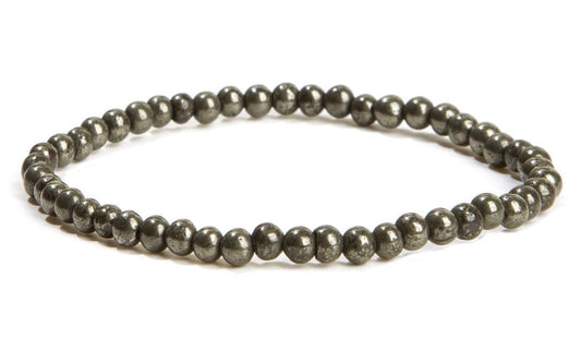 Bracciale in Pirite perle 4mm