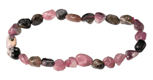 Bracciale di Tormalina Multicolor  pietre rotolate