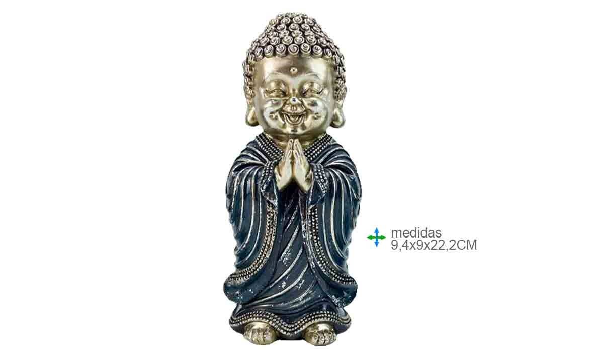 Buddha in resina 9, 4x9x22,2 cm