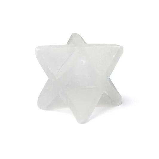Merkaba in selenite