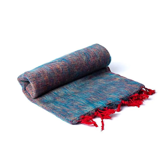 Scialle da meditazione multicolore